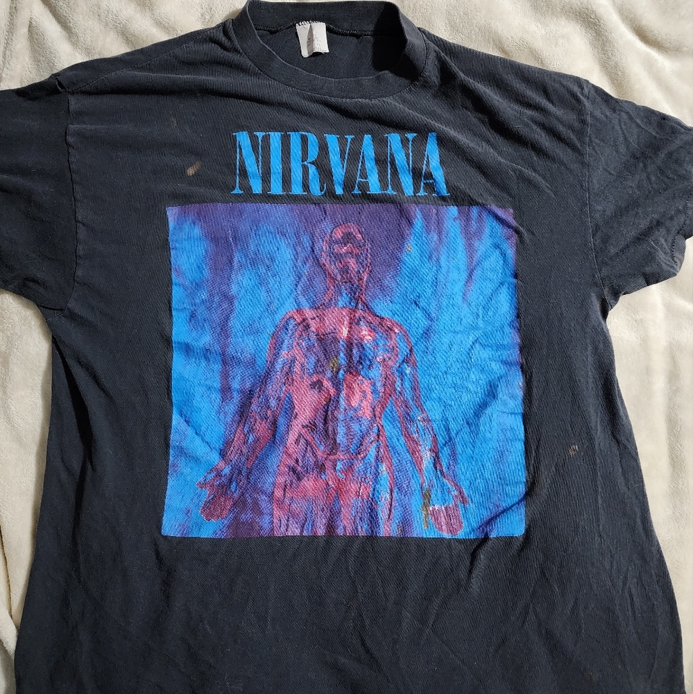 Vintage Nirvana Sliver band t-shirt
